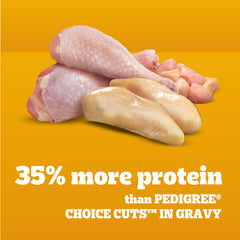 Pedigree High Protein dish ready to support balanced nutrition