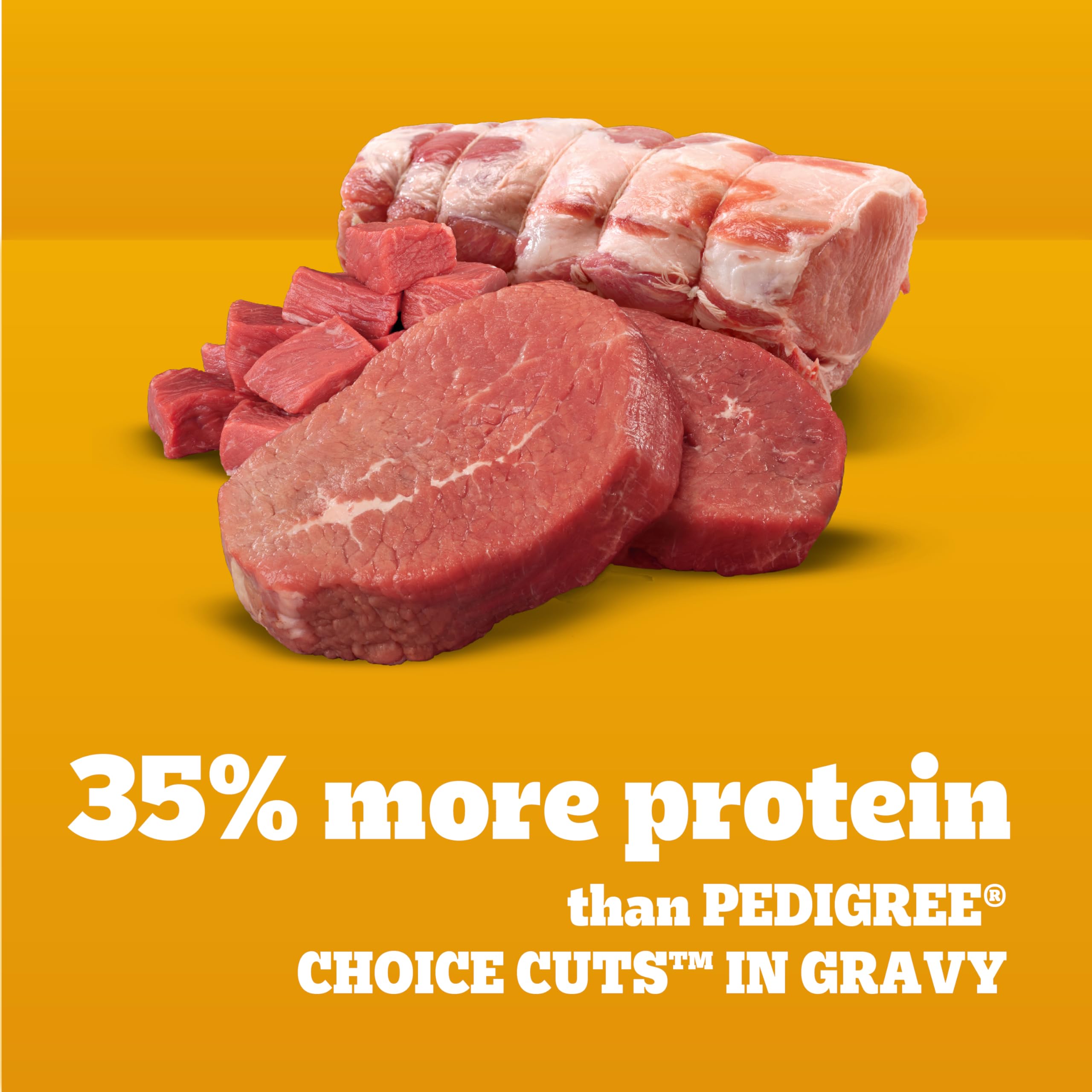 Pedigree High Protein packaging image, eco-friendly waste-to-landfill initiative