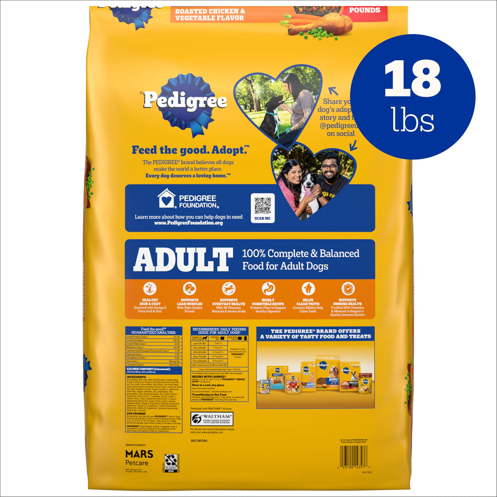 Omega-6 and zinc in Pedigree support a healthy skin and coat.