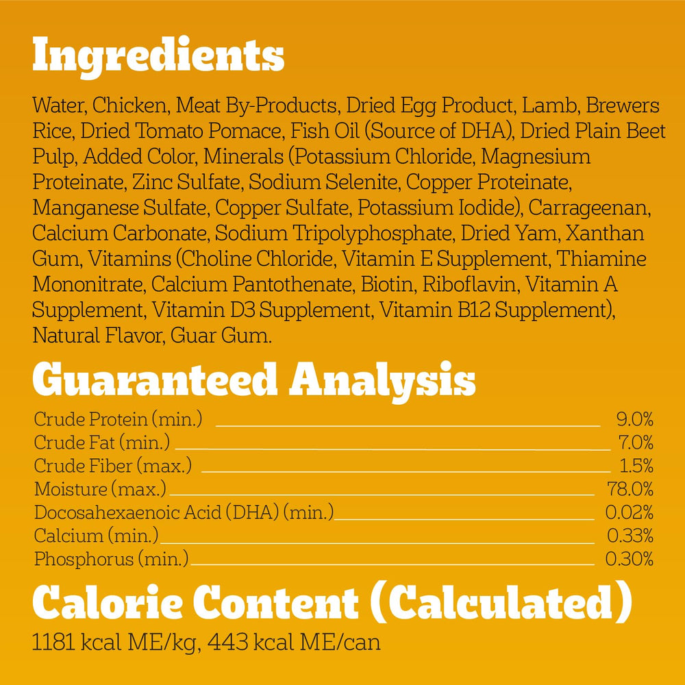 Pedigree Puppy Chopped Ground Dinner made in USA with quality ingredients.