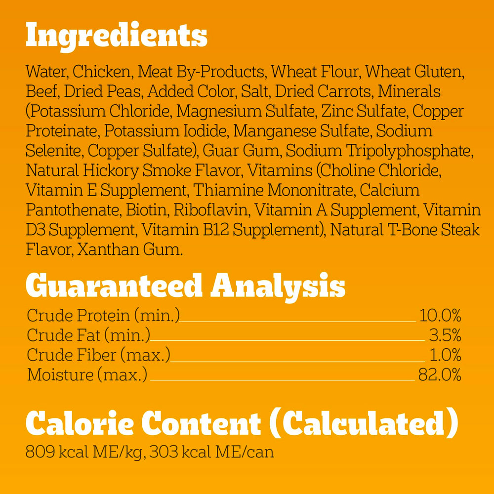 Pedigree with real beef chunks for lean muscle support