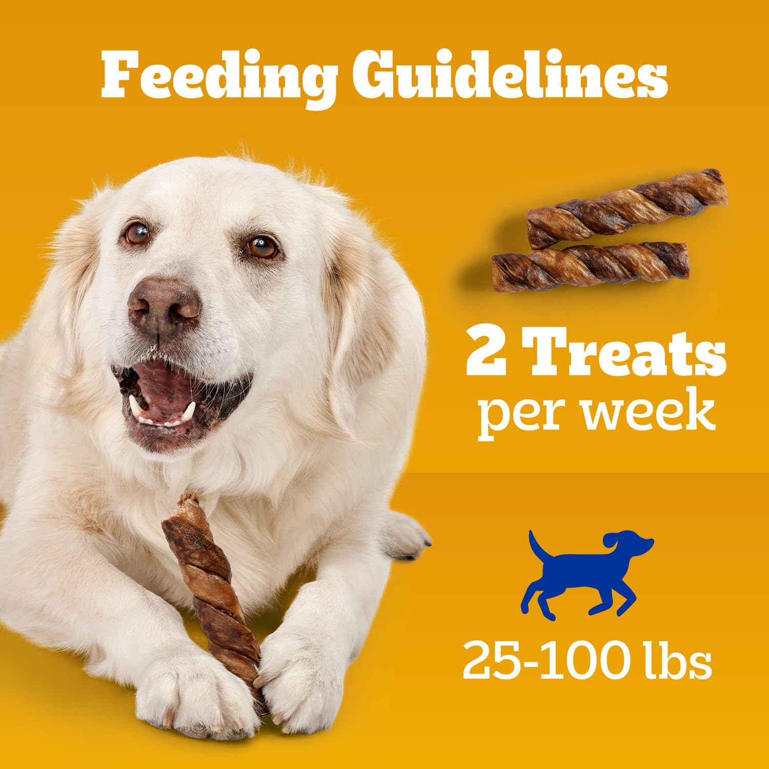 Pedigree Twisty Chews four-pack bundle ready for treat time