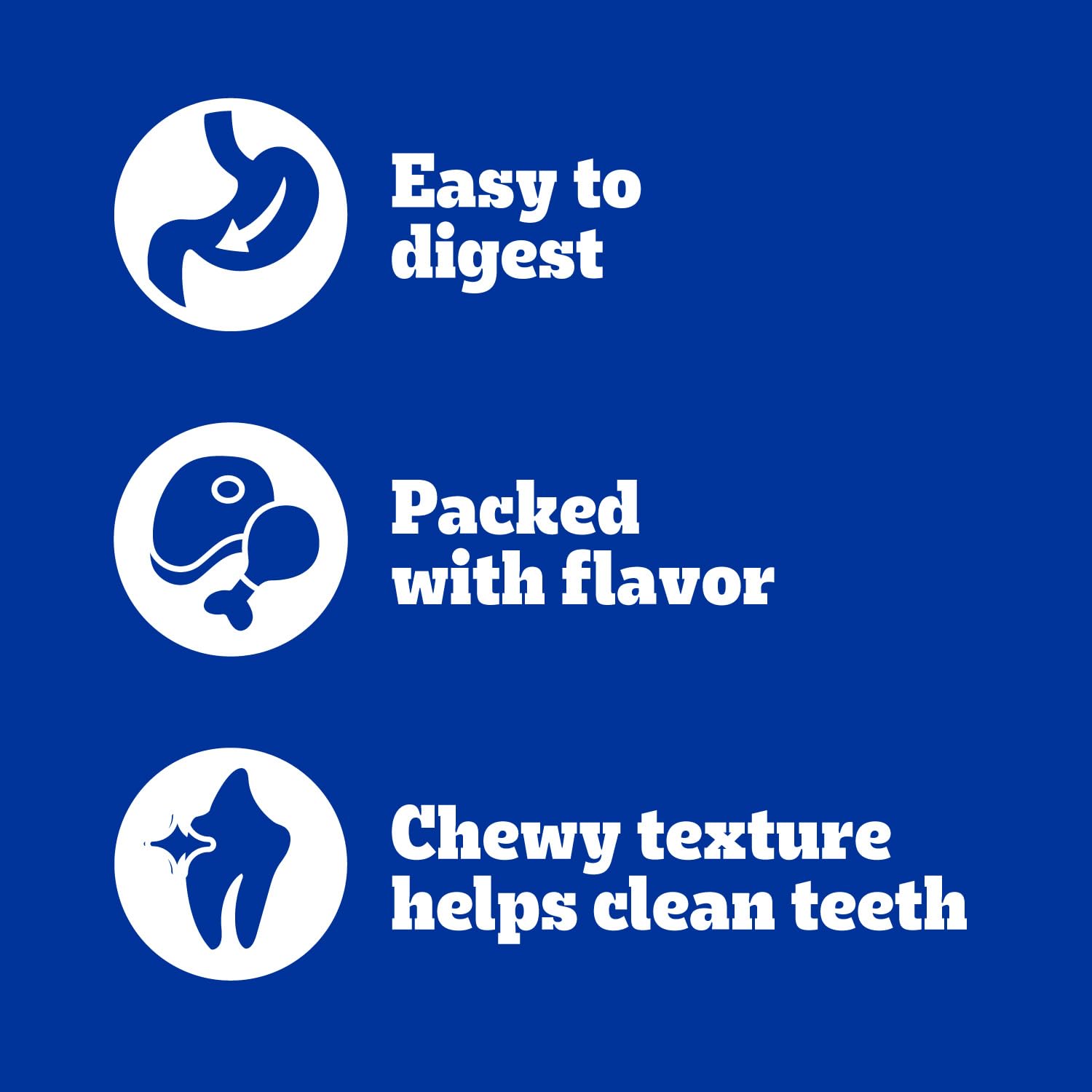 Pedigree Twisty Chews dual-rope twist increases chew duration