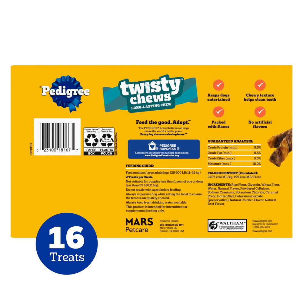Pedigree Twisty Chews enjoyment for dogs during playtime