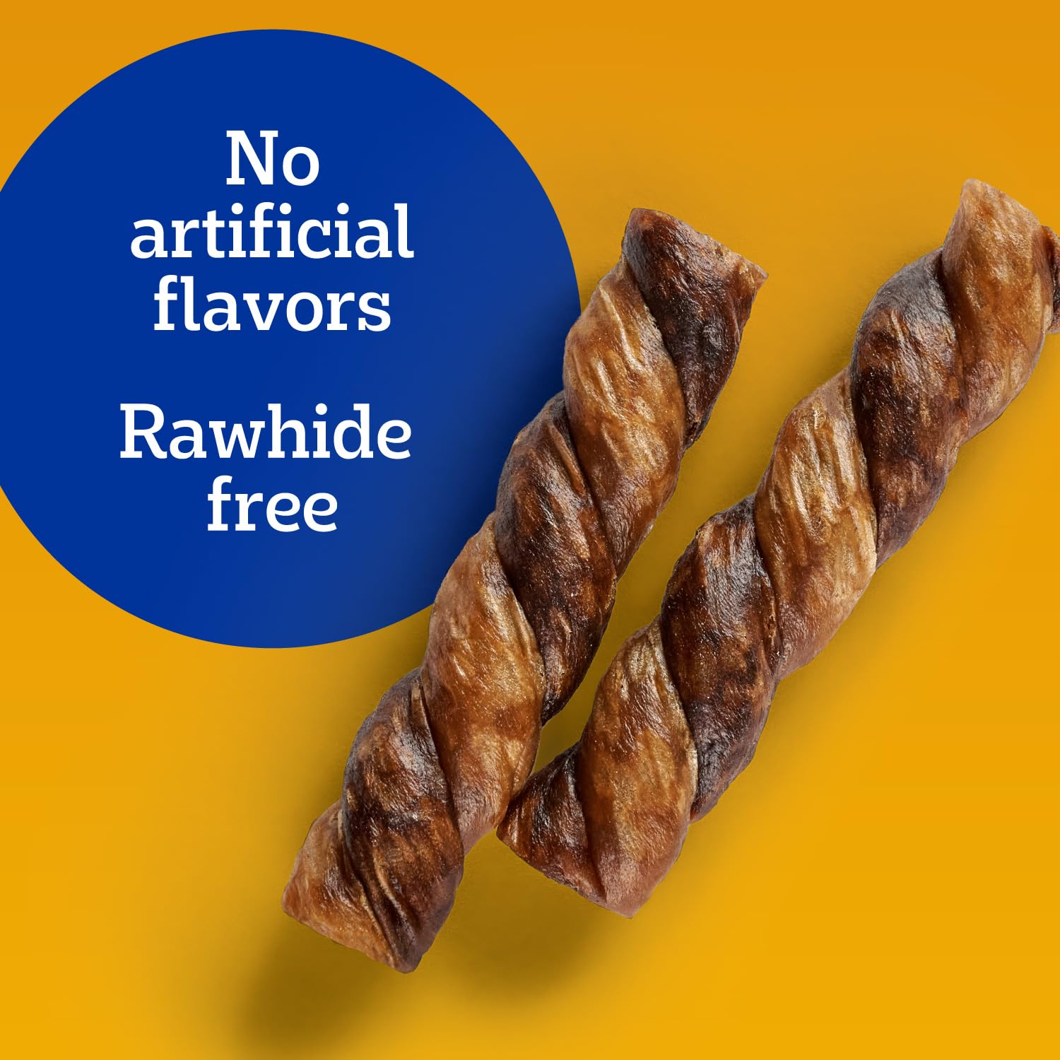 Pedigree Twisty Chews may support dental hygiene via chewy texture