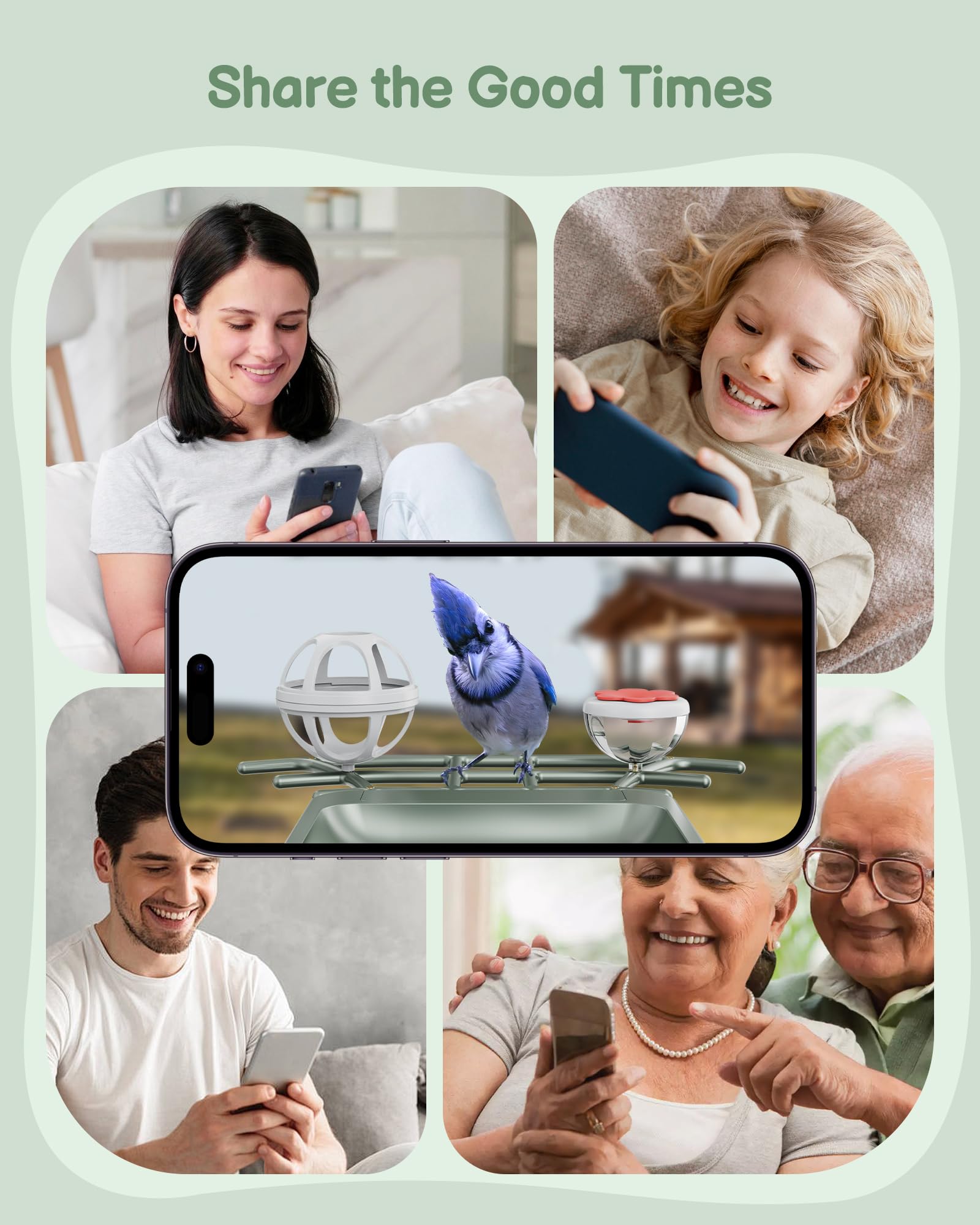 PEEIPM Bird Lover Gift Pack offers an engaging garden viewing experience.