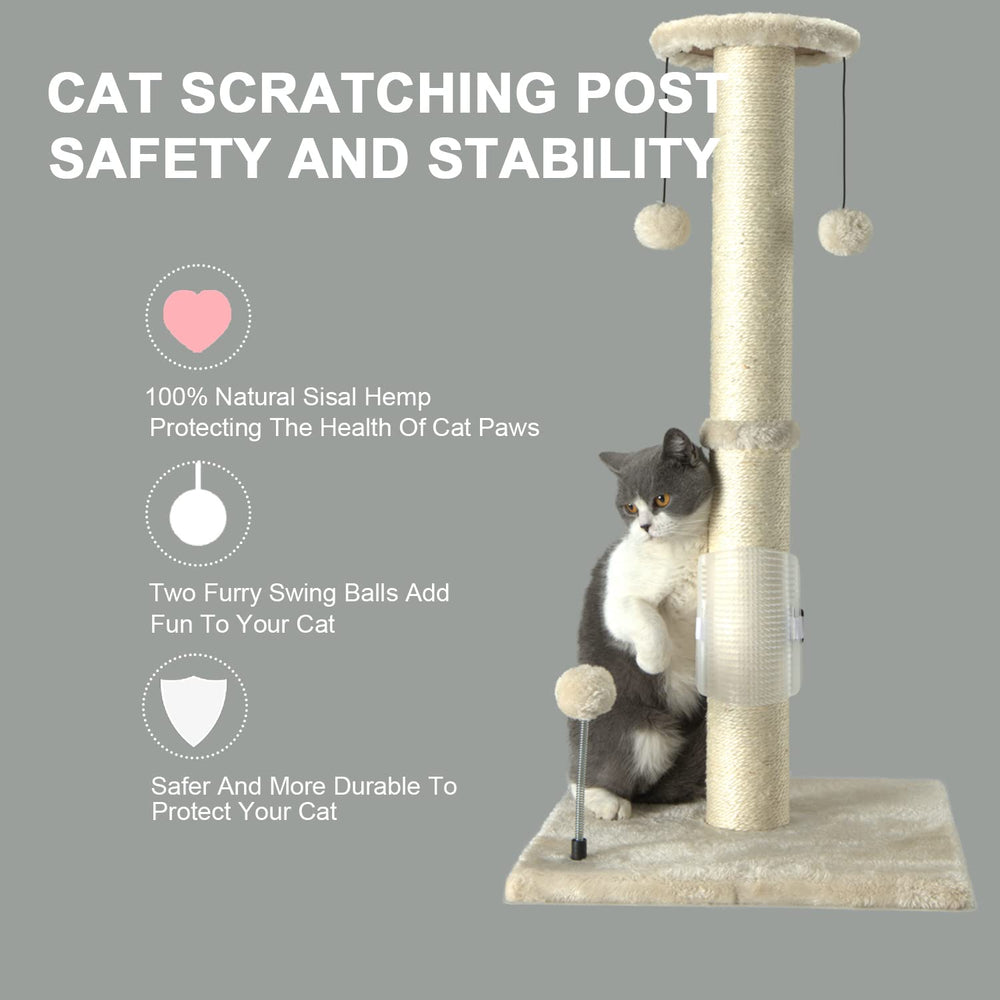 PEEKAB beige color option complements decor while promoting safe scratching.