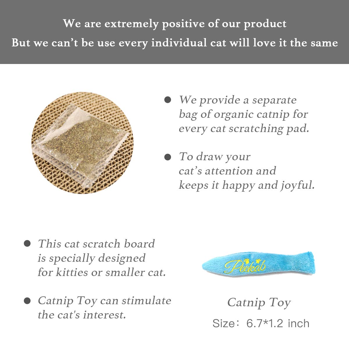 Peekab cat-scratcher-cardboard-eco-friendly — 100% recyclable cardboard for eco-conscious play.