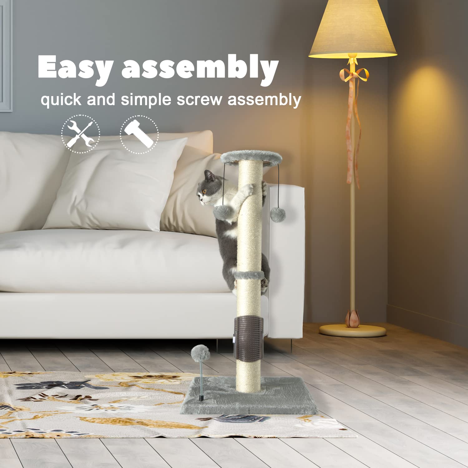 PEEKAB plush cover offers a soft resting surface