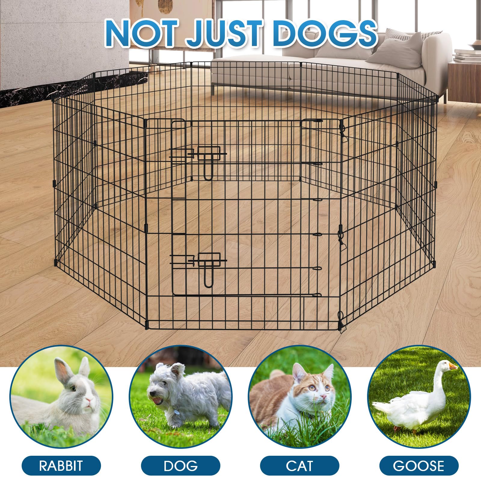 Easy to clean and reusable for daily puppy play.
