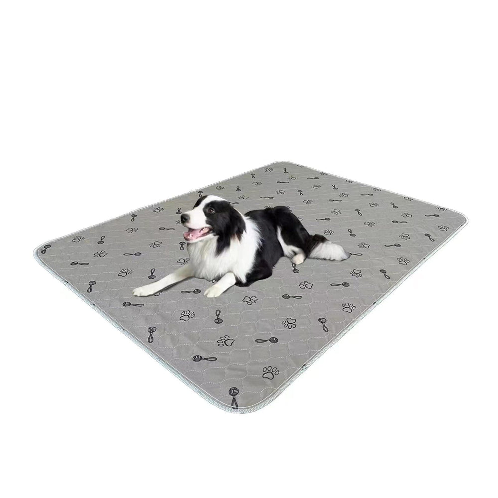 Peepeego 2Pack pee pads laid flat for training and floor protection