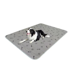 Peepeego 2Pack pee pads laid flat for training and floor protection