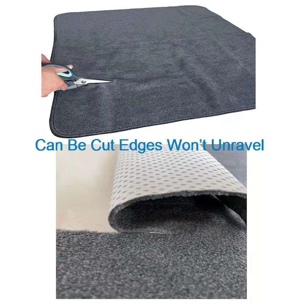 Peepeego absorbent center layer keeps floors dry after use.
