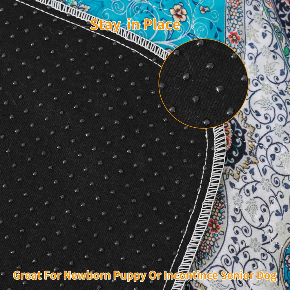 Peepeego reusable dog pads absorb liquids quickly for mess-free homes.