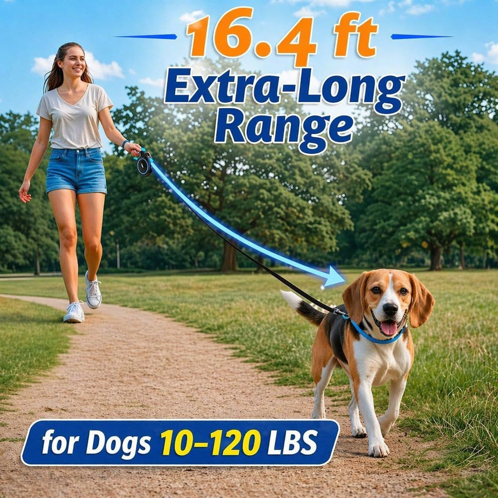 Peflex heavy-duty tape leash supports strong pulls with durable nylon tape.