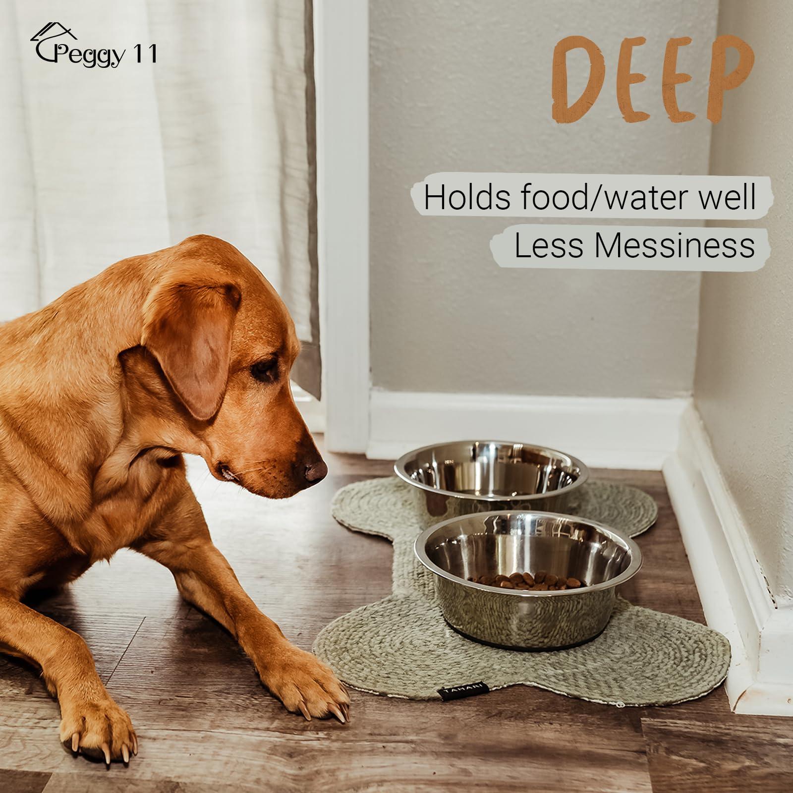 PEGGY11 wide rim design for easy handling.