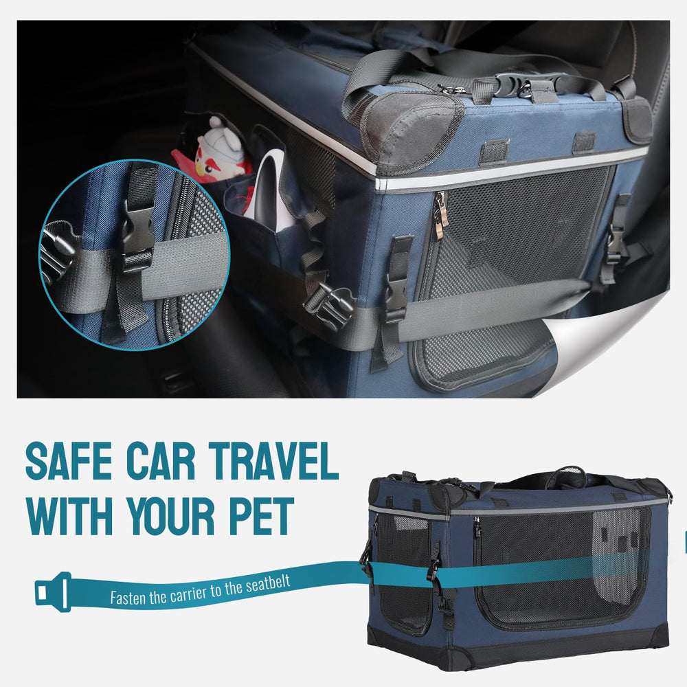 PEGIC internal safety tether keeps your pet safely inside.