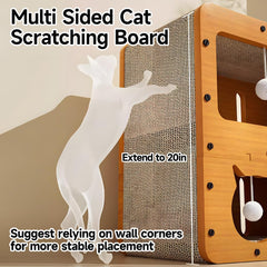 PEITA PET cave design with plush balls for playful hiding and napping.