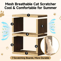 PEITA PET honeycomb breathable scratch cards offer airflow and scratching surface.