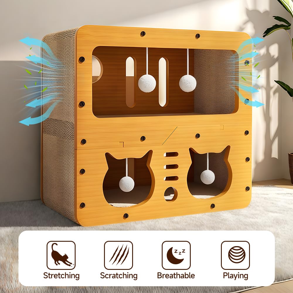 PEITA PET large-dimensions 20-5x11x20 provide roomy space.