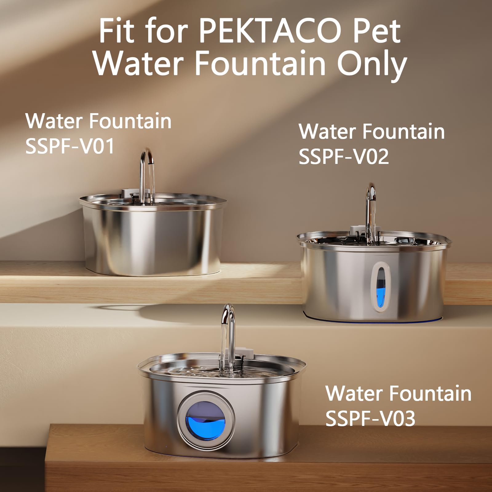 PEKTACO compatibility for 3.2L/108oz fountains simplifies upgrades