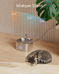 PEKTACO triple layer filtration removes debris and odors for fresher water