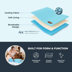 Pelsbarn large-dog 25x37 mat provides ample space for bigger breeds.