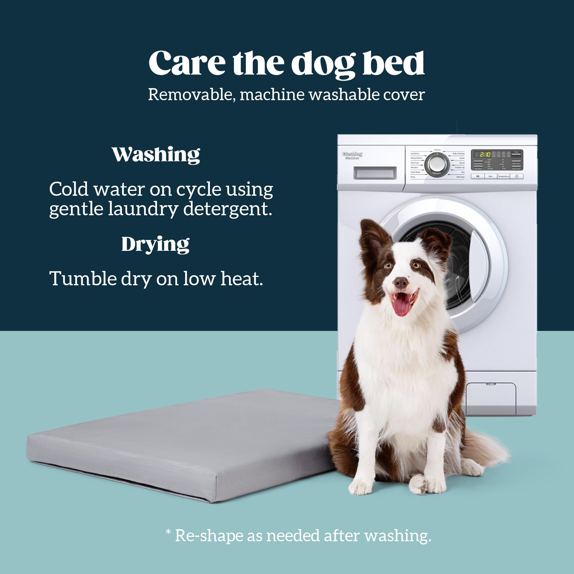 Pelzin Cybarmour bed features orthopedic foam for comfort