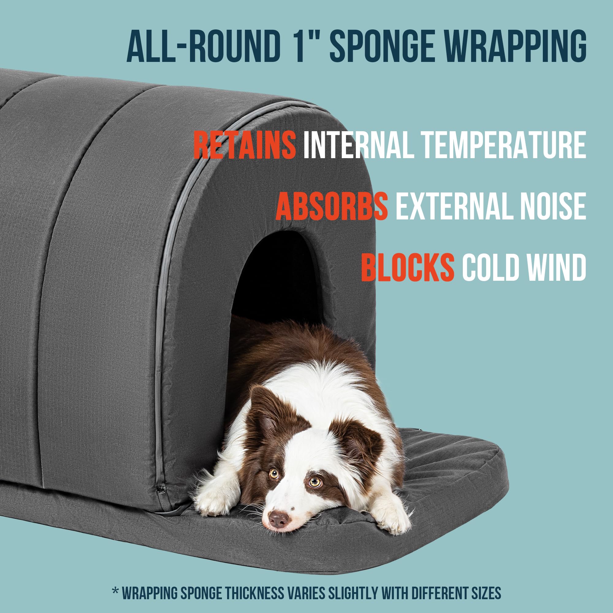 PELZIN removable washable cover enables quick refreshing after sessions outside.