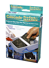 Penn-Plax carbon-zeolite media inside a filter tray reduces odors and discoloration