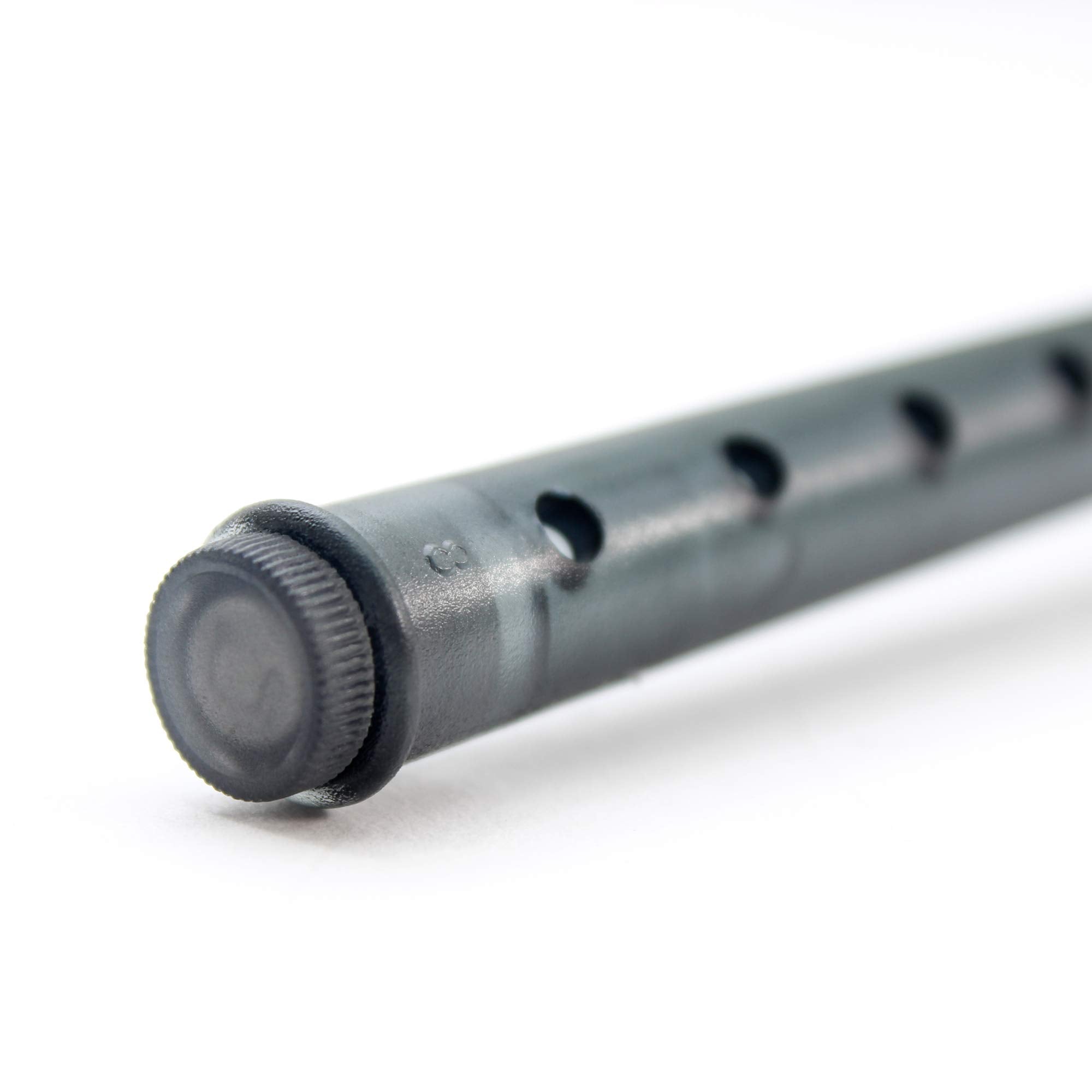 Replaceable carbon cartridge helps remove chemicals and odors.