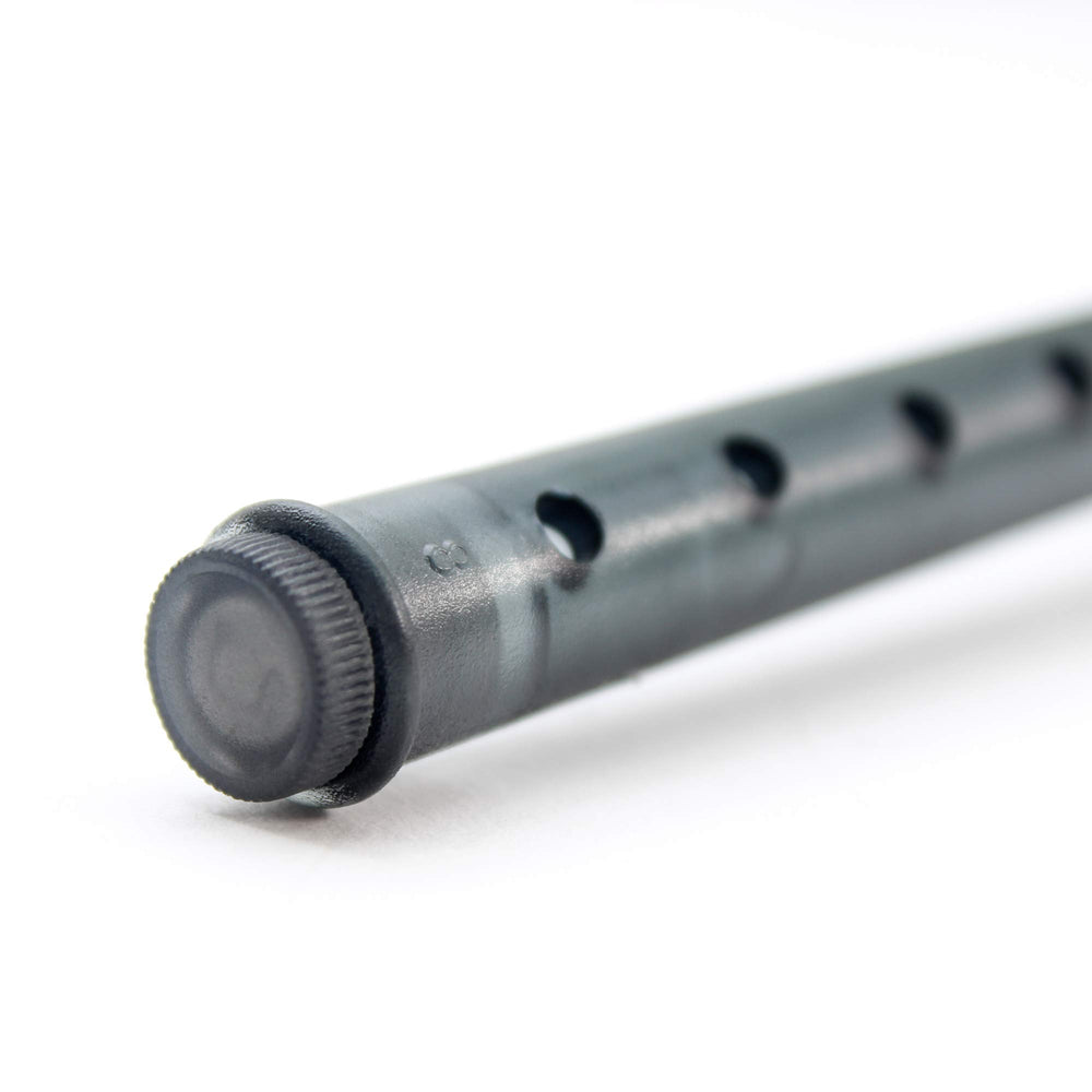 Replaceable carbon cartridge helps remove chemicals and odors.