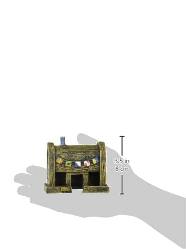 Penn-Plax Krusty Krab durable resin construction ensures safe, long-lasting tank decor.