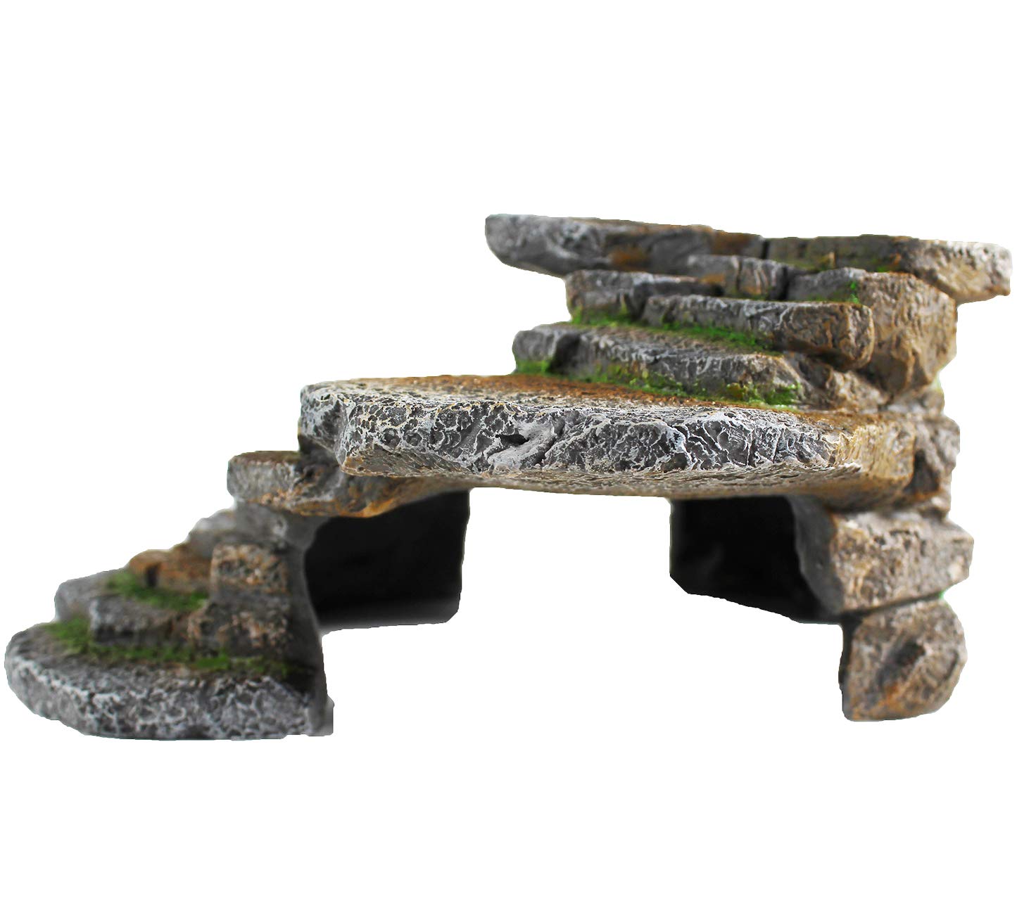 Penn-Plax Reptology Shale Scape dimensions 11W x 8.25D x 4H fit your setup.