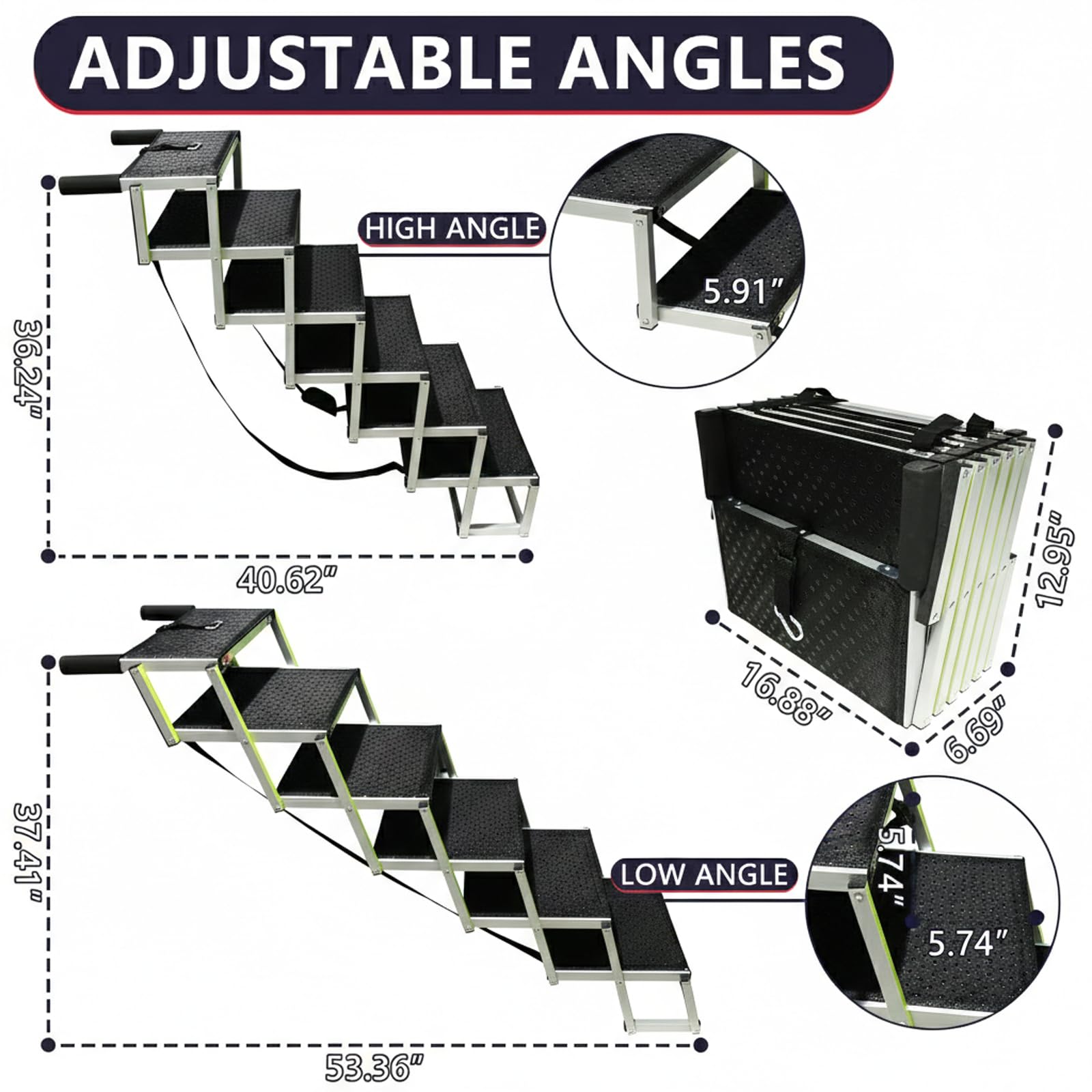 PENSUN anti-slip surface keeps paws secure during every ascent and descent.