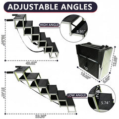 PENSUN anti-slip surface keeps paws secure during every ascent and descent.