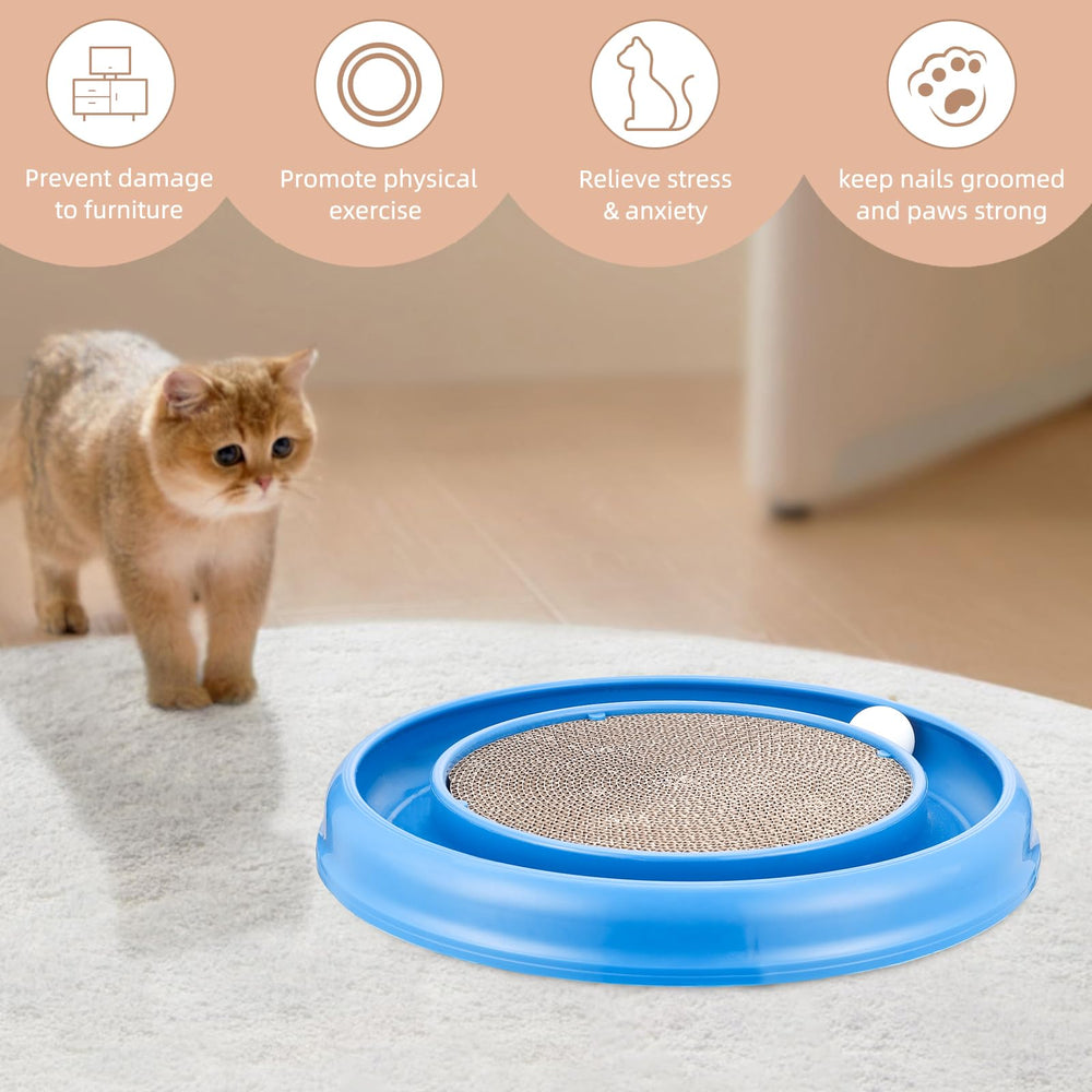 Peomliee interactive toy blue enhances play and hunting instincts