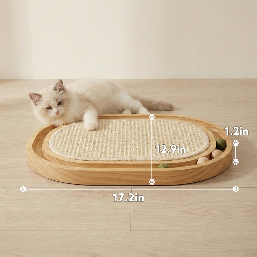 Peoviue Sisal Cat Scratcher Kitten-Play ready for kittens.