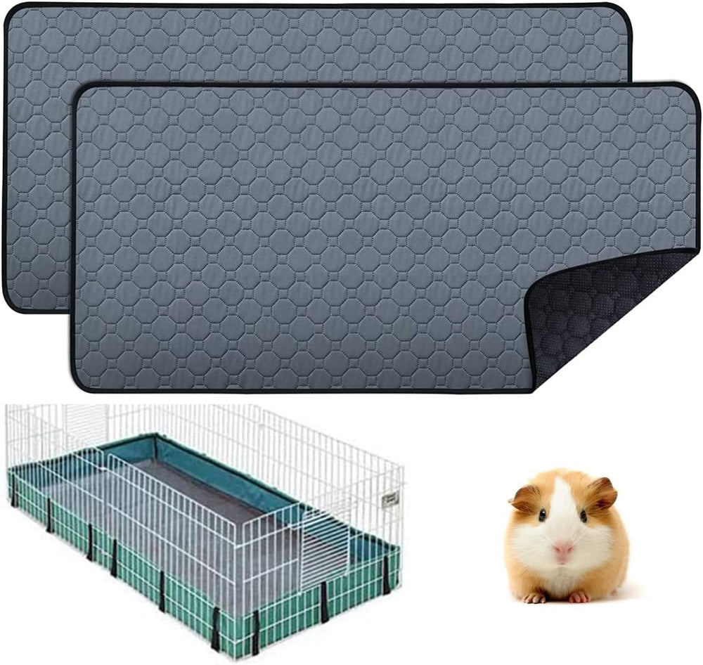 Pequano 2-pack cage liners keep cages dry and clean.