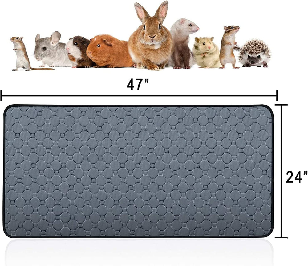 Pequano anti-slip back keeps the liner in place for tidy cages.