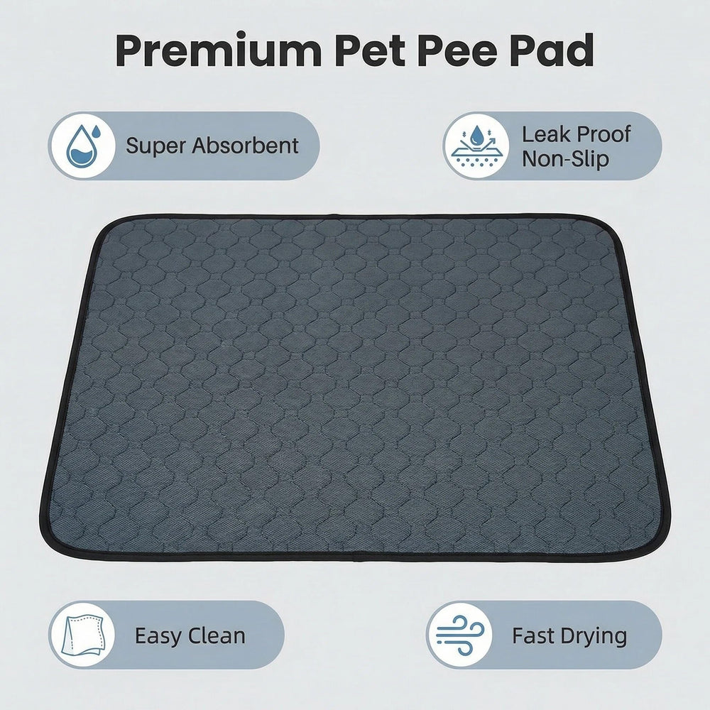 Pequano cage liner with non-slip backing stays securely in place.