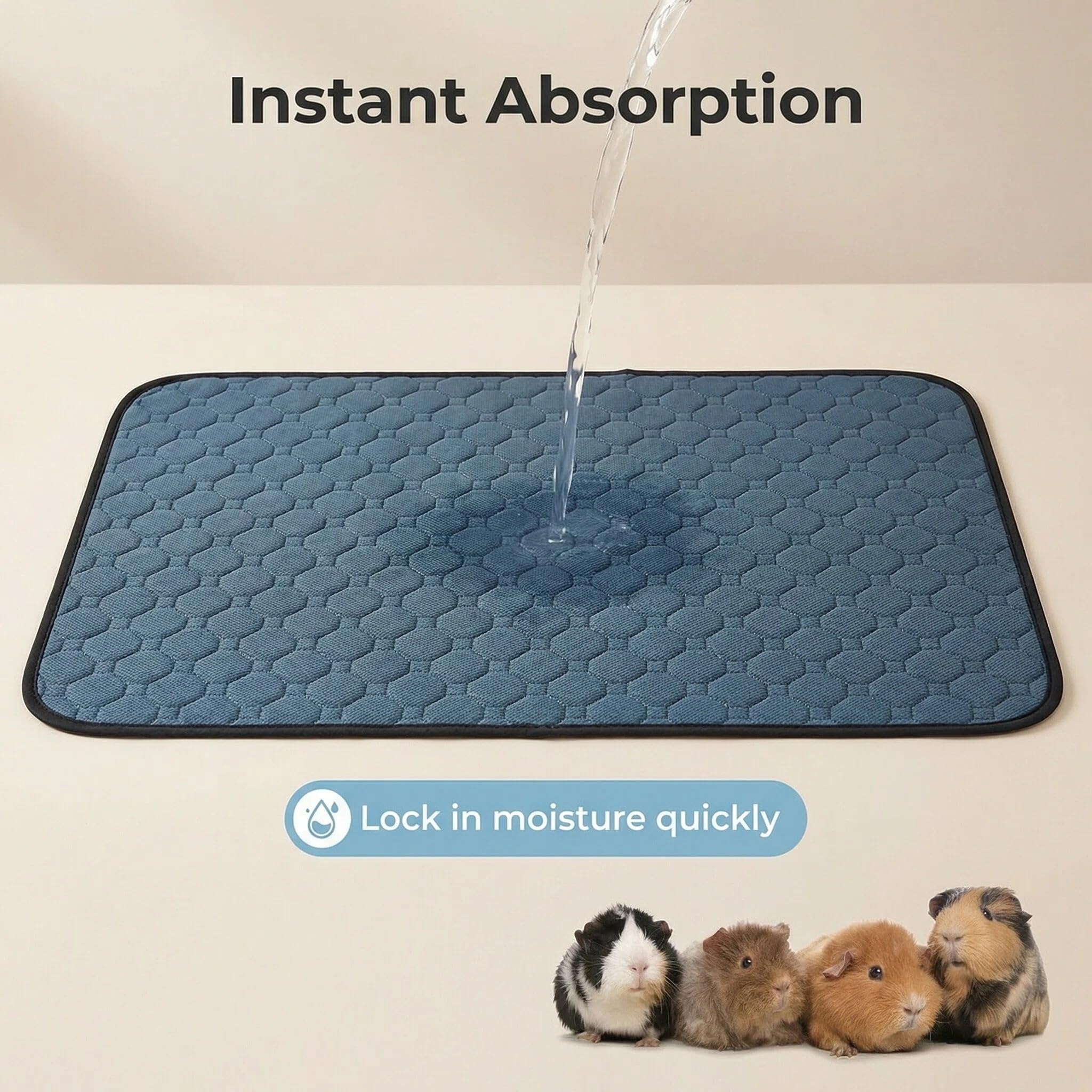 Pequano machine washable liner for quick reuse and lower waste.