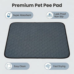 Pequano waterproof inner layer prevents leaks and protects wood floors.