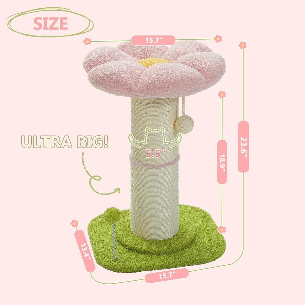 PEQULTI Includes hanging sisal ball and spring ball for interactive play.