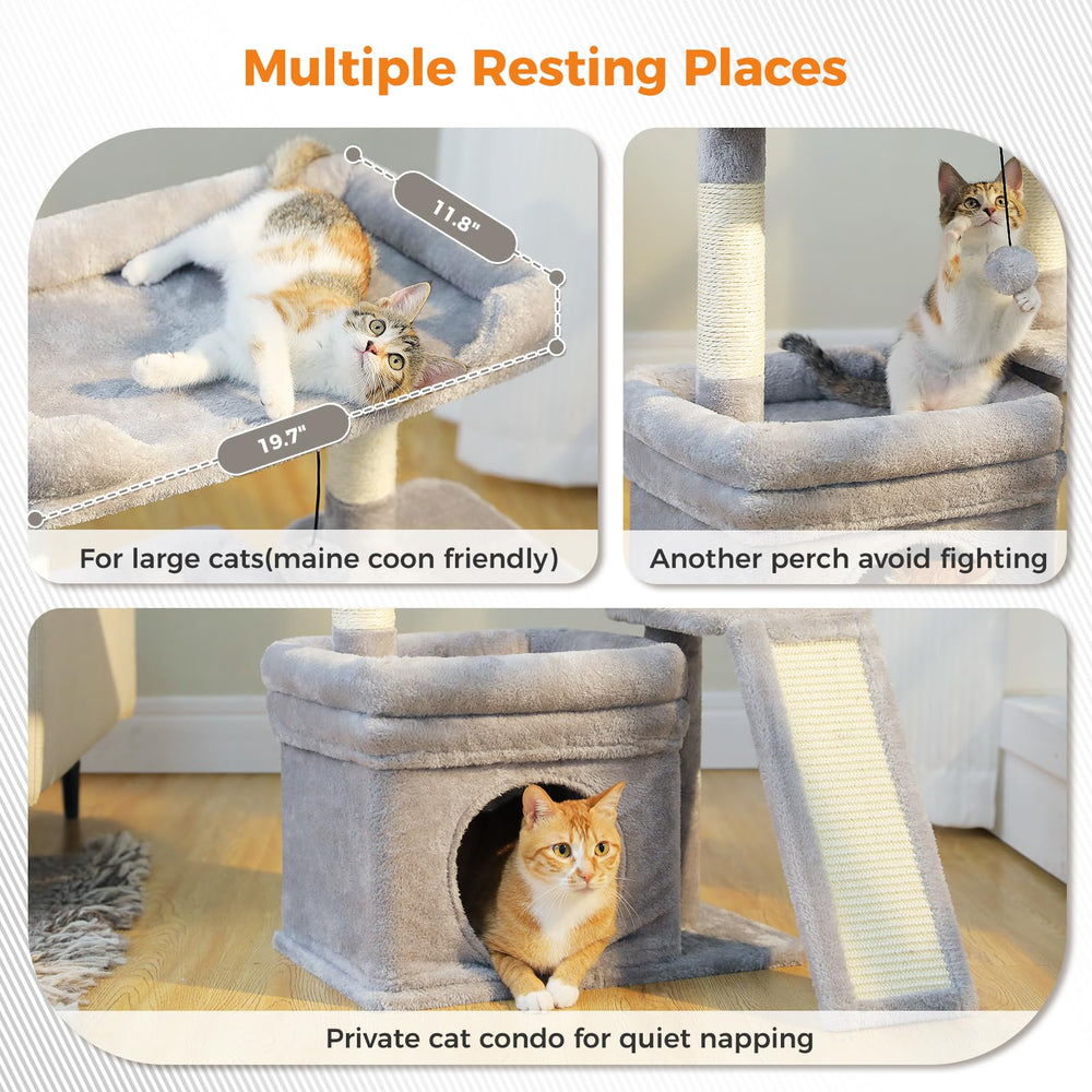PEQULTI private condo offers a cozy hideaway for indoor cats.