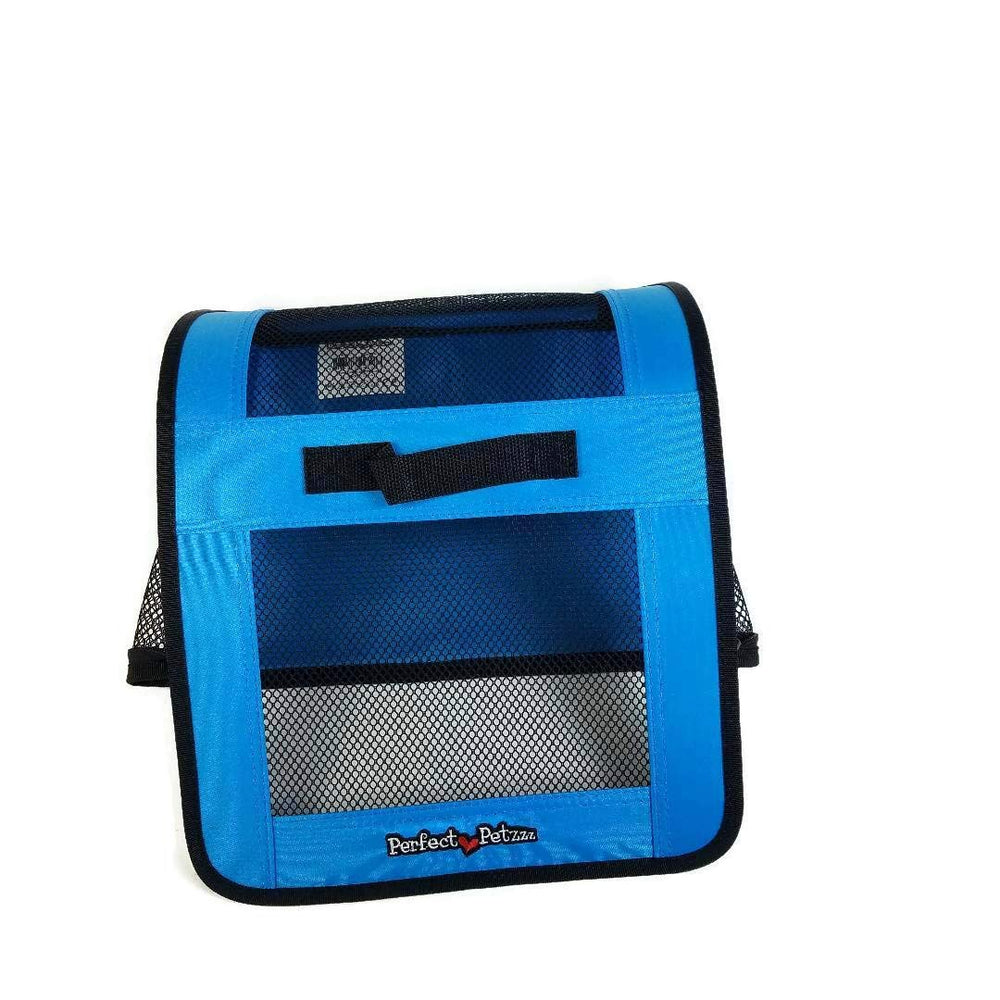 Perfect Petzzz travel bag blue portable design supports versatile use with small pets.