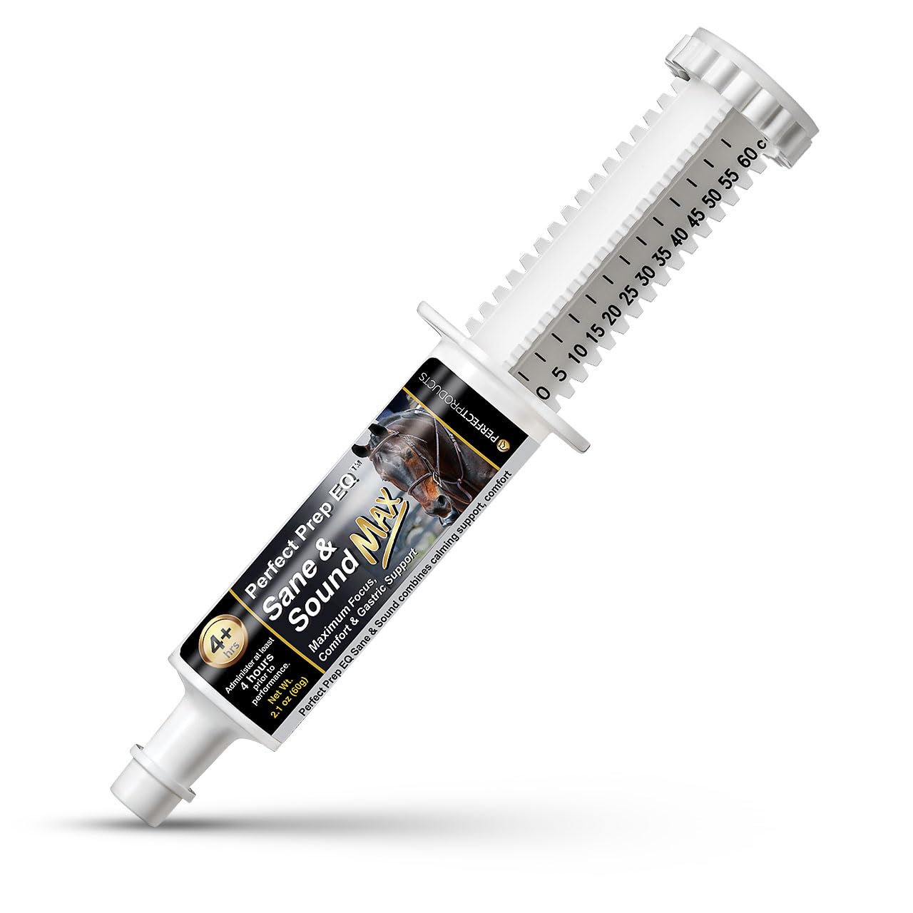 Perfect Products Perfect Prep EQ Sane and Sound bottle pour for easy dosing before events.