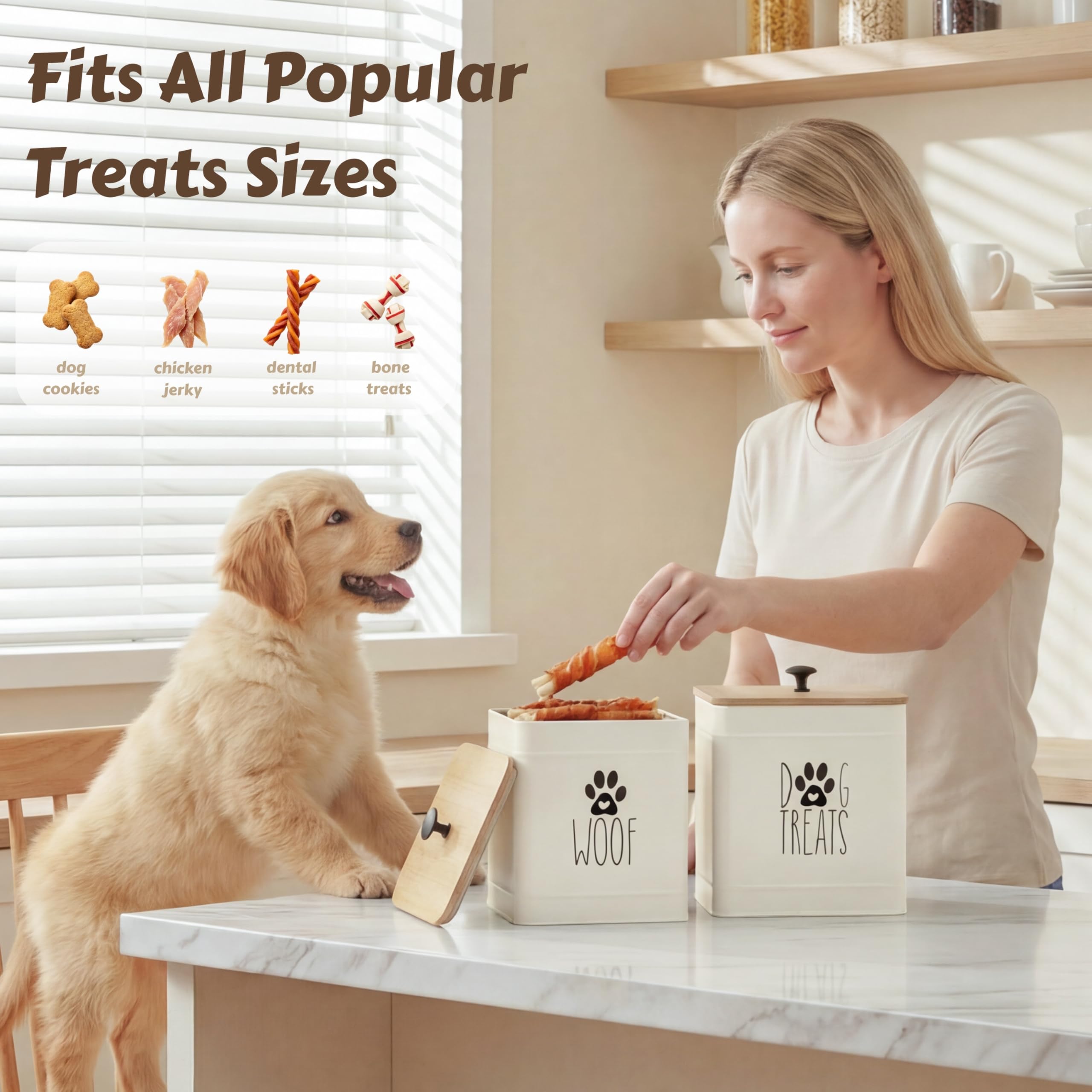 PERFNIQUE jars with matte handles offer easy-access storage