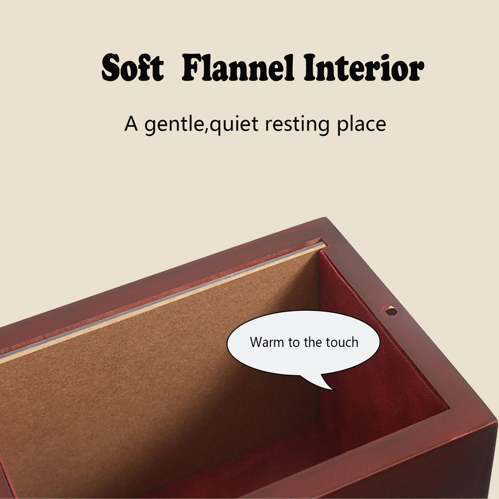 Permulaan durable fiberboard construction ensures sturdy, long-lasting display.