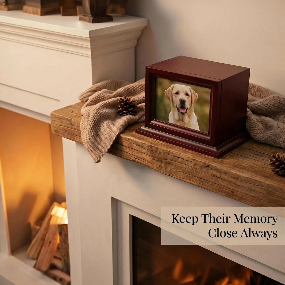 Permulaan sympathy gift urn ideal for friends and family coping with loss.